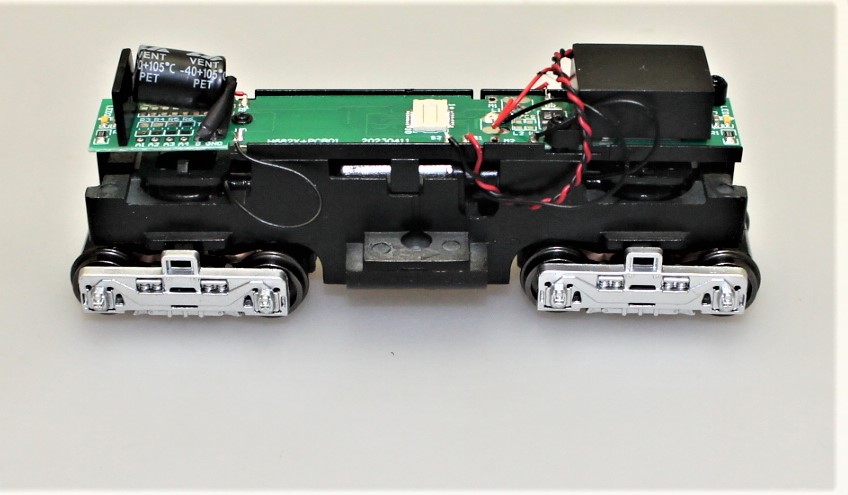 (image for) COMPLETE CHASSIS (44 TON SWITCHER) - SILVER